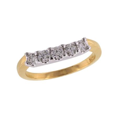 14KT Gold Ladies Wrap/Guard