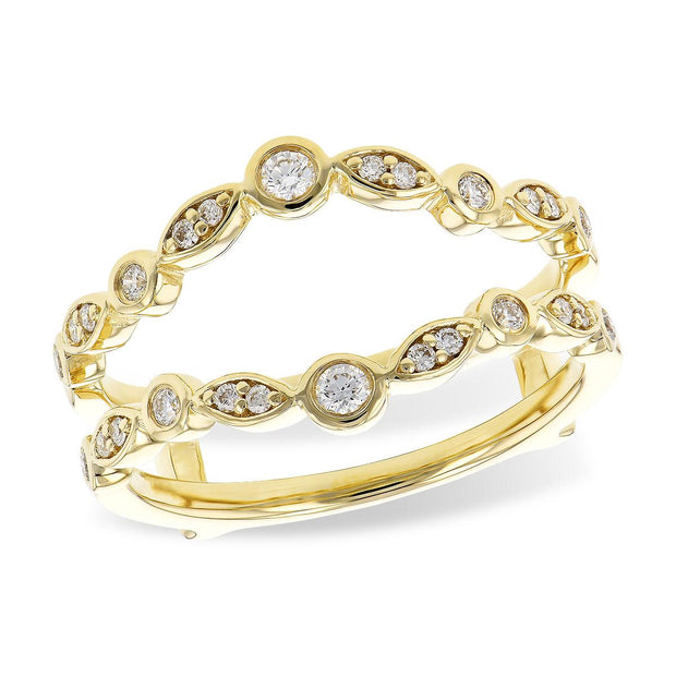 14KT Gold Ladies Wrap/Guard