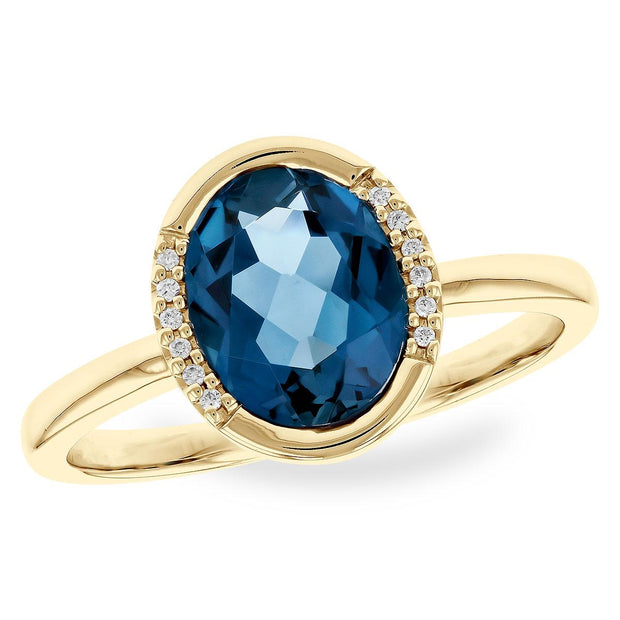 14KT Gold Ladies Diamond Ring