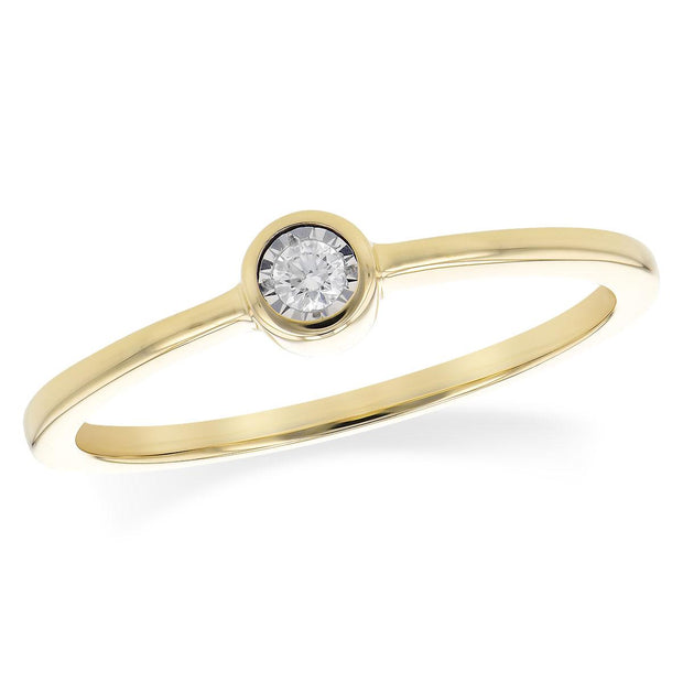 14KT Gold Ladies Diamond Ring