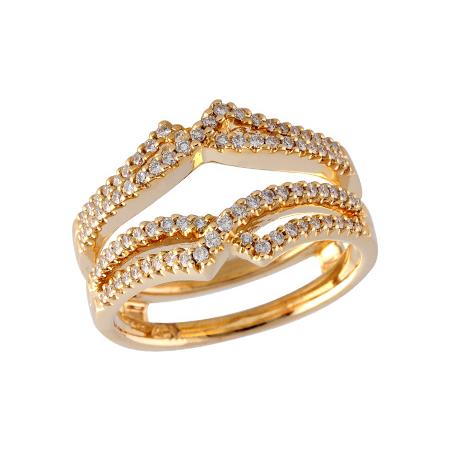 14KT Gold Ladies Wrap/Guard