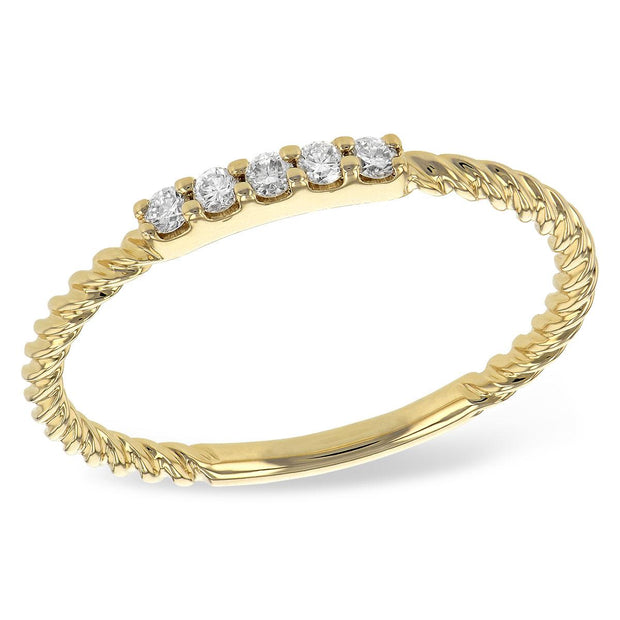 14KT Gold Ladies Diamond Ring