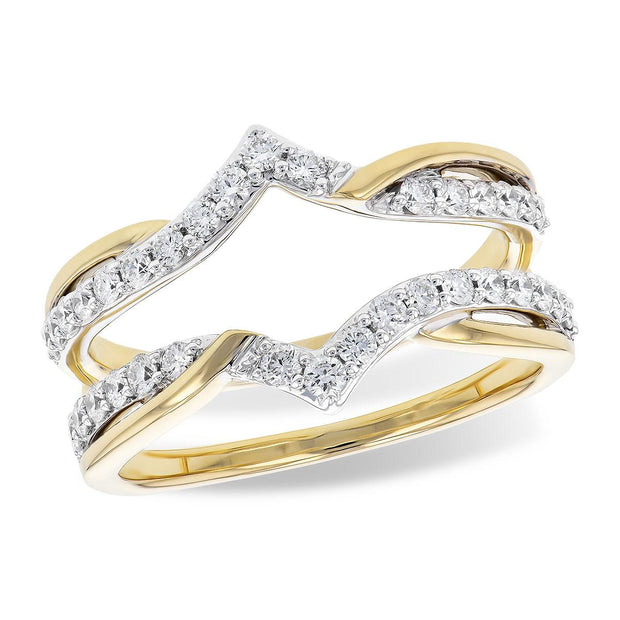 14KT Gold Ladies Wrap/Guard