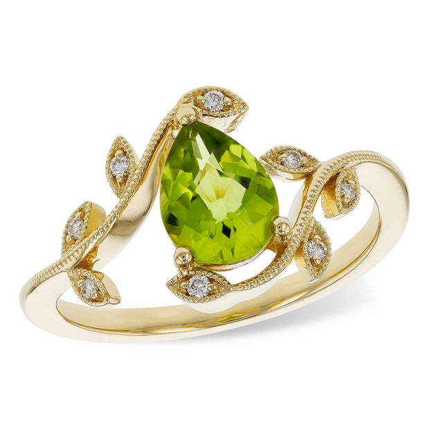 14KT Gold Ladies Diamond Ring