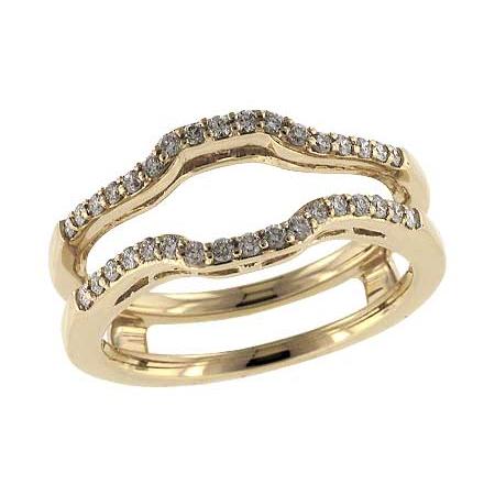 14KT Gold Ladies Wrap/Guard