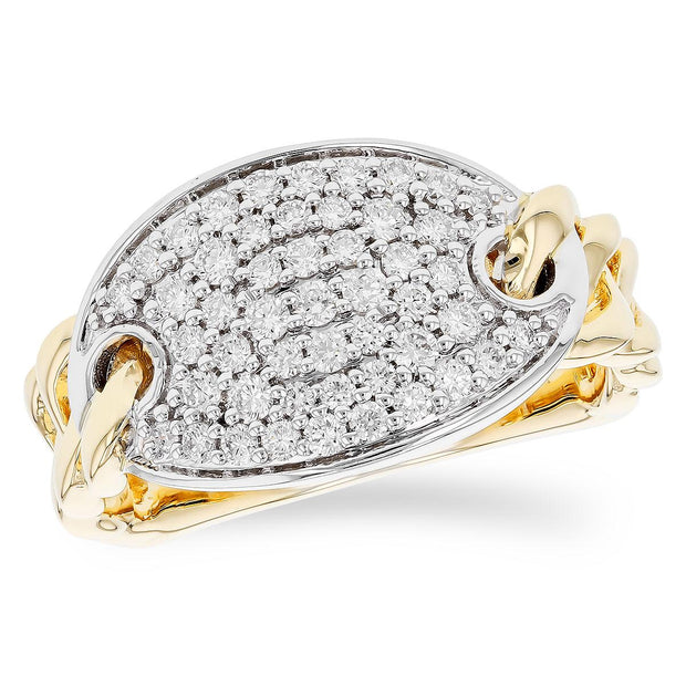 14KT Gold Ladies Diamond Ring