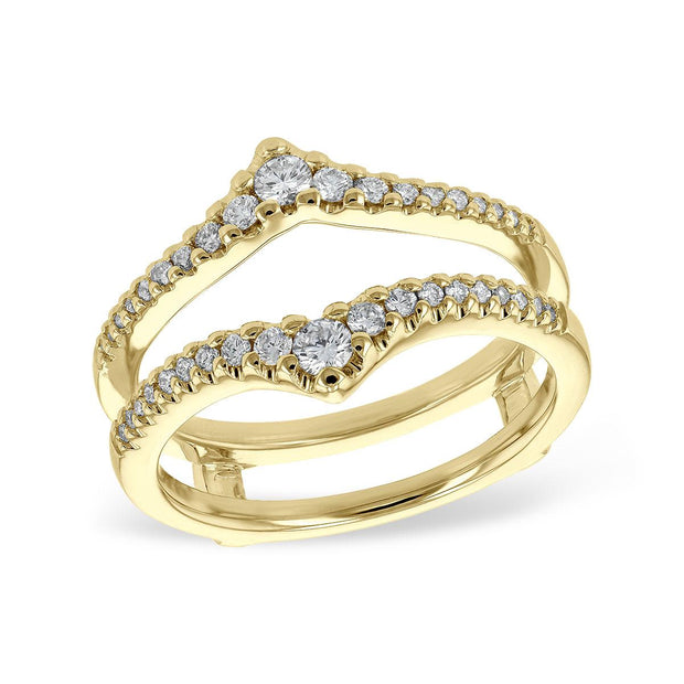 14KT Gold Ladies Wrap/Guard