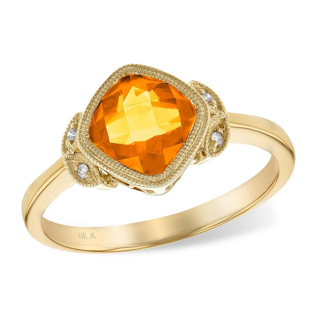 14KT Gold Ladies Diamond Ring