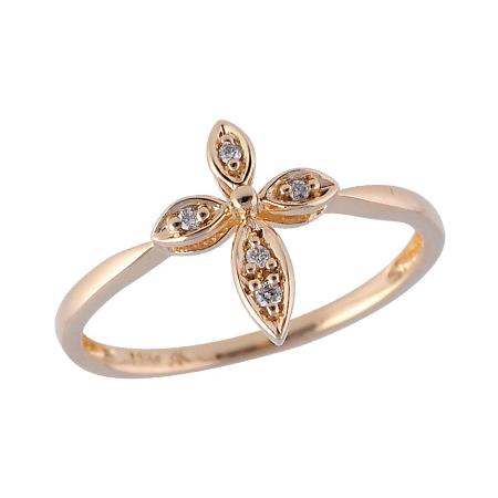 14KT Gold Ladies Diamond Ring