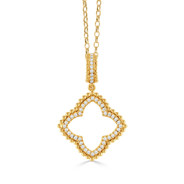 P10668-1 - 18k Yellow Gold Pendant from the Ravenna collection