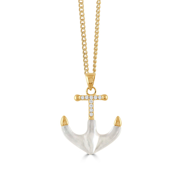 P10721WMP - 18k Yellow Gold Pendant from the Maritime collection