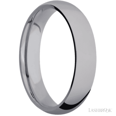 5 mm wide Domed Tantalum band.