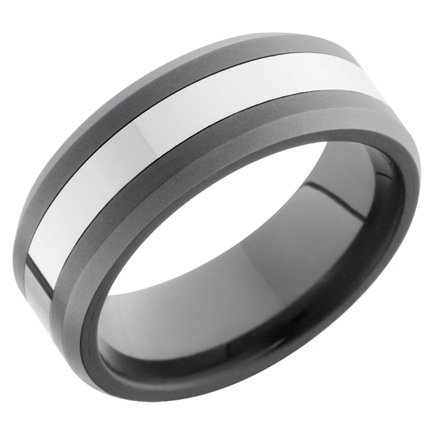 Ceramic and Tungsten Band